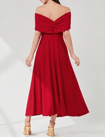 Rochie lunga SHEIN, rosu