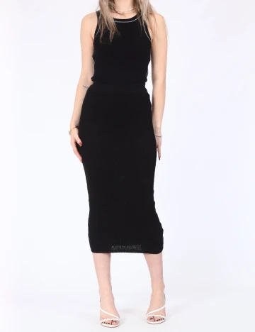 Fusta Pull&Bear, negru