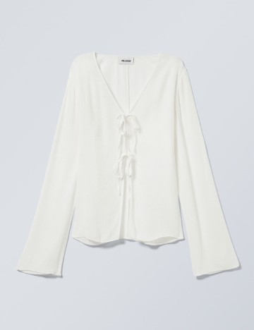 
						Bluza Weekday, alb