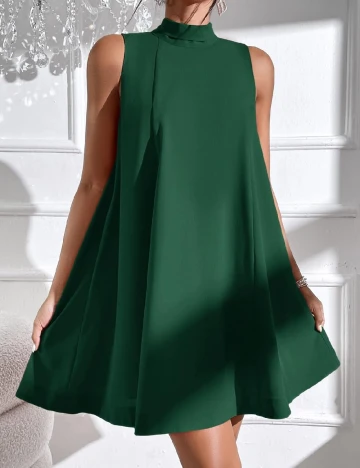 Rochie scurta SHEIN, verde