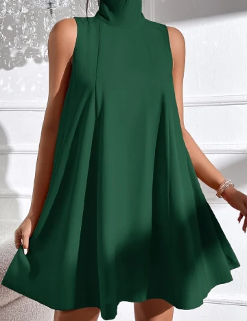 Rochie scurta SHEIN, verde