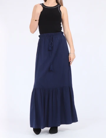 Fusta Vero Moda, albastru