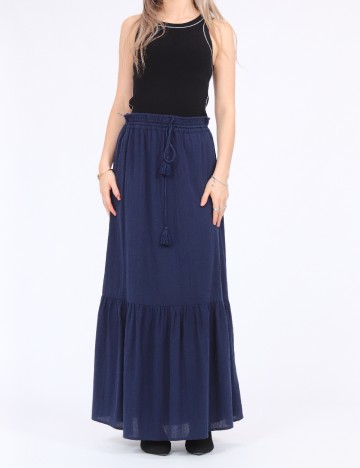
						Fusta Vero Moda, albastru