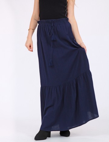 Fusta Vero Moda, albastru