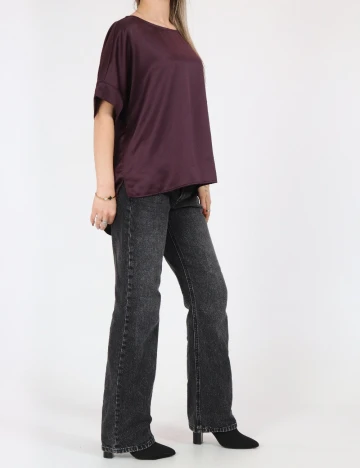 Bluza Vero Moda, pruna