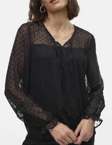 Bluza Vero Moda, negru