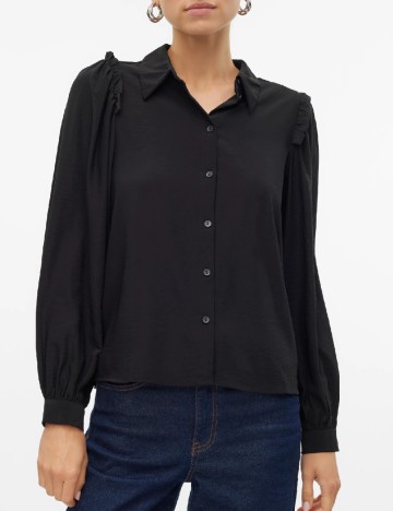 
						Camasa Vero Moda, negru