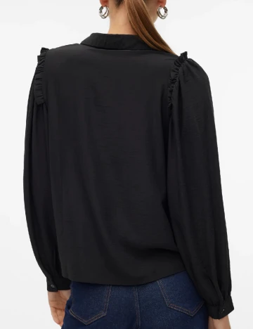 Camasa Vero Moda, negru Negru
