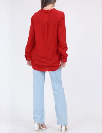 Camasa Vero Moda, rosu