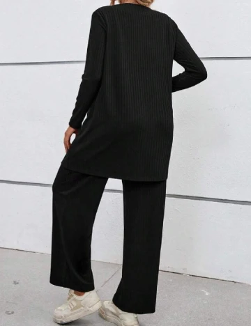 Compleu SHEIN Maternity, negru Negru