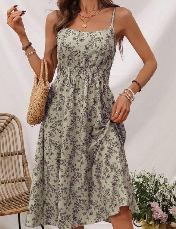 Rochie medie SHEIN, bej