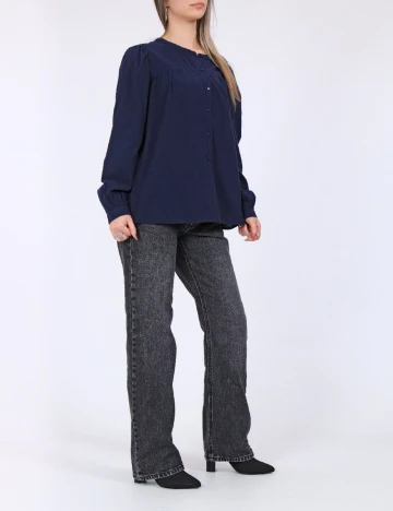 Camasa Vero Moda, bleumarin