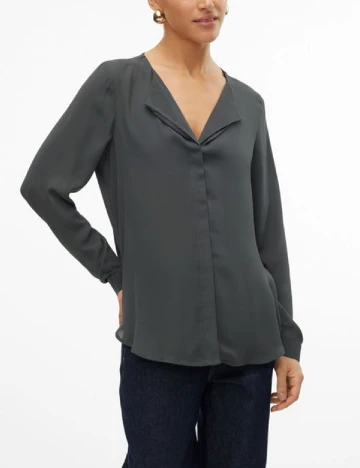 Camasa Vero Moda, gri