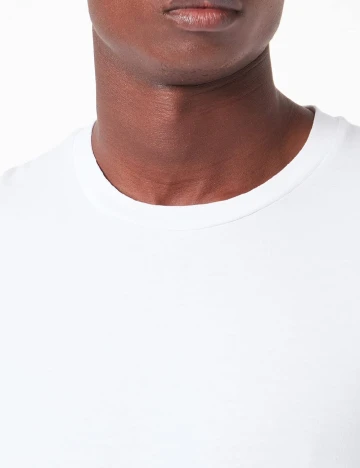 Tricou s.Oliver, alb Alb