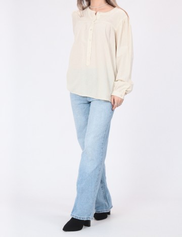 
						Camasa Vero Moda, ecru
