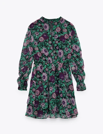 Rochie Zara, floral, XS