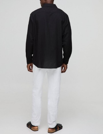 Camasa Oversize Boohoo MAN, negru