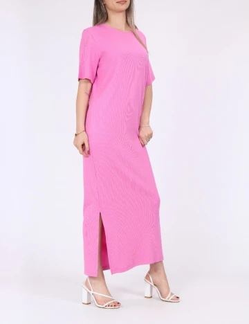 Rochie lunga Vero Moda, roz Roz