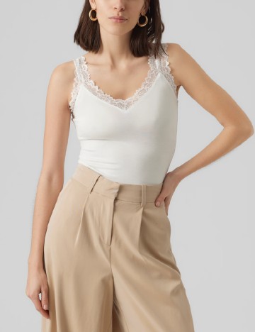 
						Maiou Vero Moda, ecru