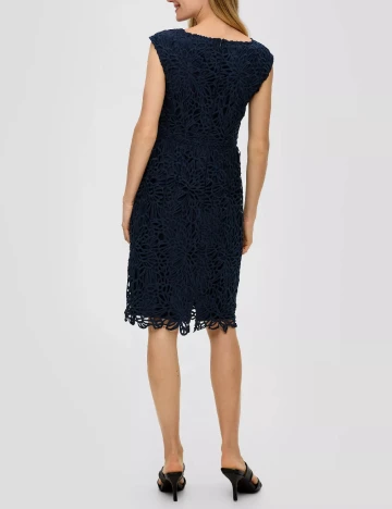 Rochie scurta s.Oliver, bleumarin Albastru