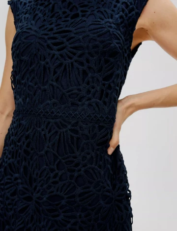 Rochie scurta s.Oliver, bleumarin Albastru