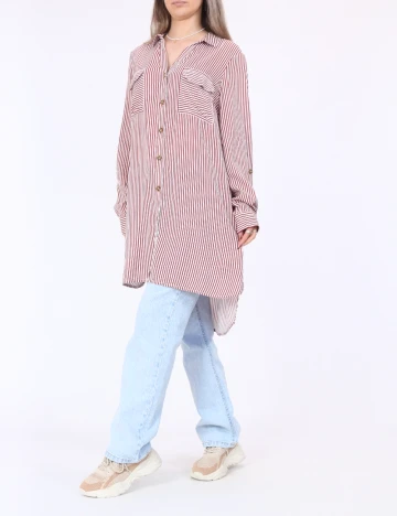 Camasa Vero Moda, visiniu Rosu