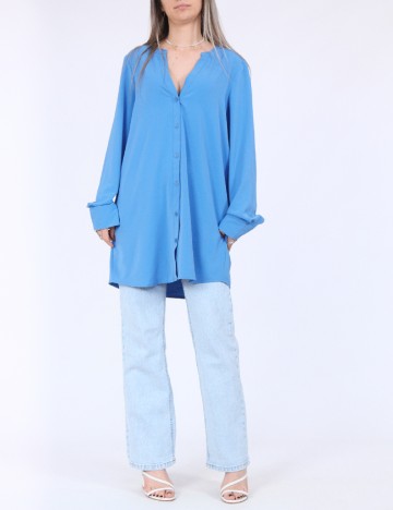 
						Camasa Vero Moda, albastru