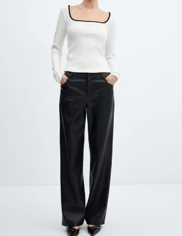 Bluza Mango, alb