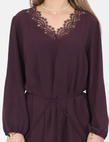 Rochie scurta Vero Moda, pruna