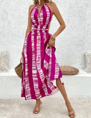 Rochie lunga SHEIN, magenta