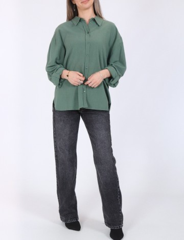 Camasa Vero Moda, verde
