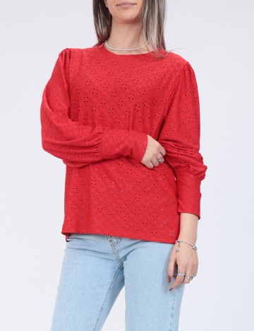 
						Bluza Jacqueline de Yong, rosu