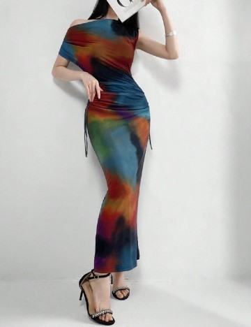 Rochie lunga SHEIN, mix culori