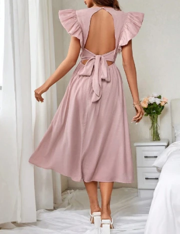 Rochie medie SHEIN, roz