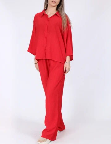 Camasa Jacqueline de Yong, rosu