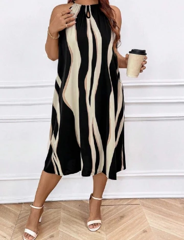 Rochie medie SHEIN CURVE, mix culori