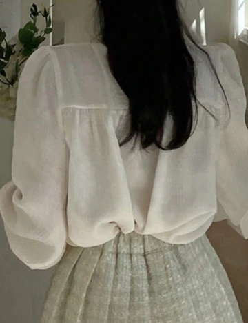 Bluza Dazy, alb
