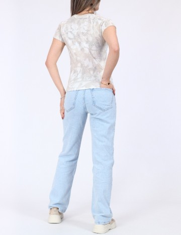 Tricou Hollister, crem