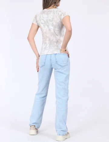 Tricou Hollister, crem