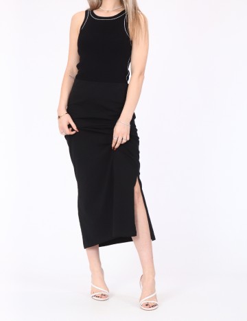 
						Fusta Jacqueline de Yong, negru