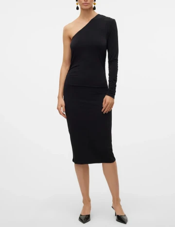 Rochie medie Vero Moda, negru