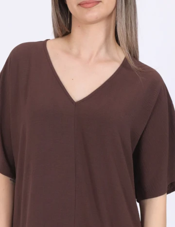 Rochie scurta Noisy May, maro Maro