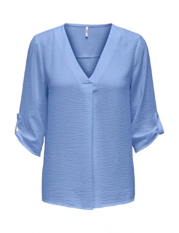Bluza Jacqueline de Yong, albastru