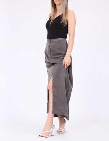 Fusta Vero Moda, gri