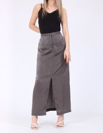 Fusta Vero Moda, gri