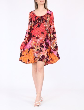 
						Rochie scurta Vero Moda, floral print