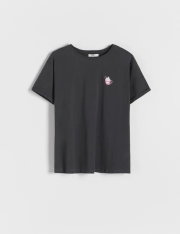 Tricou Reserved, gri Gri
