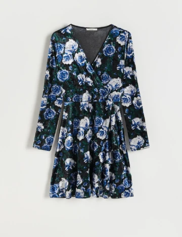 Rochie scurta Reserved, floral print