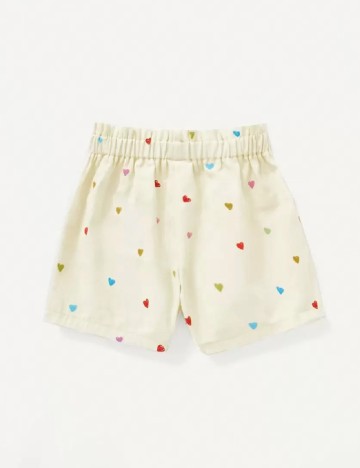 Pantaloni scurti Shein Kids, galben