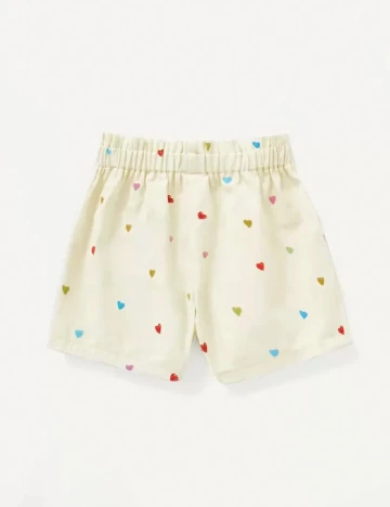 Pantaloni scurti Shein Kids, galben